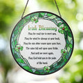 Irish Blessing St. Patrick's Day Stained Glass Suncatcher