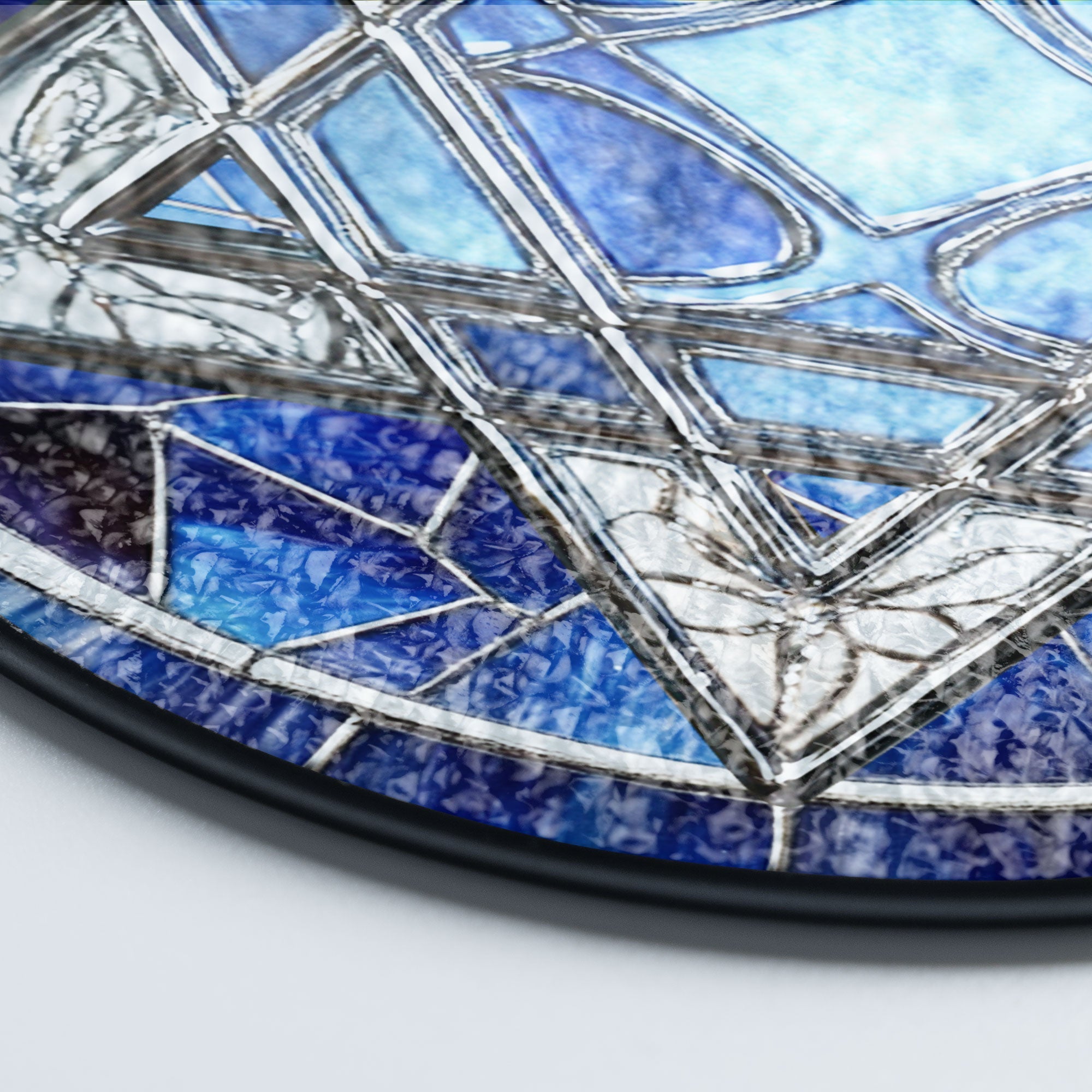 Hanukkah Jewish Star Stained Glass Suncatcher
